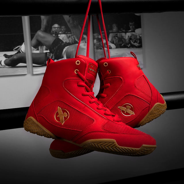 Scarpe da boxe Hayabusa Pro – Rosso