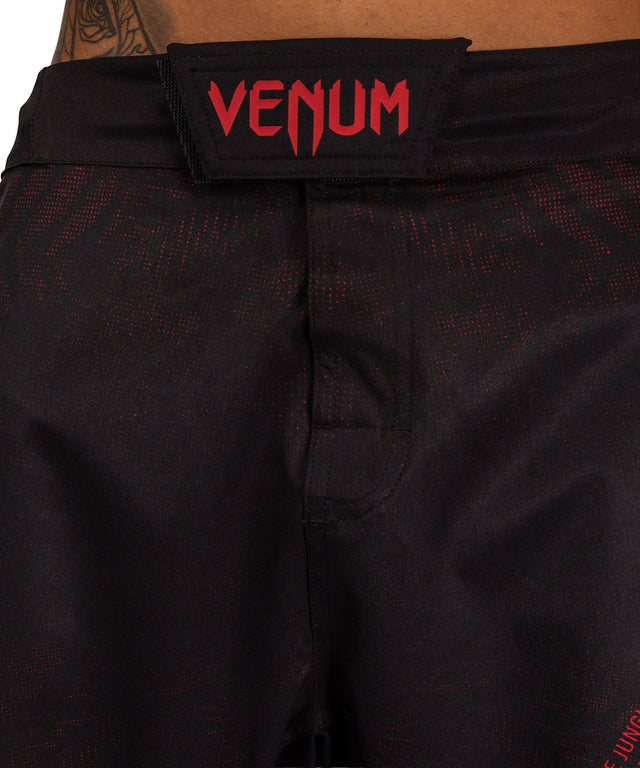 Pantalones de MMA Venum Amazonia Reborn – Negro/Rojo