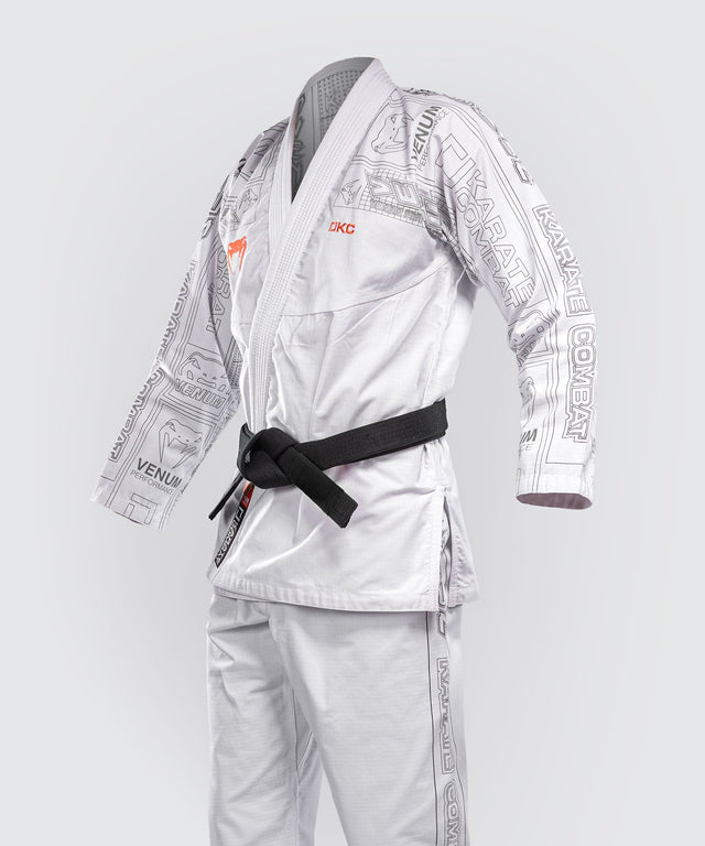 Venum x Karate Combat - Kimono BJJ - Alb/Gri