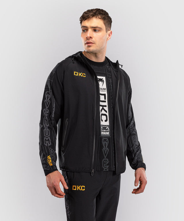 Veste d'entraînement Venum Karate Combat – Noir/Gris