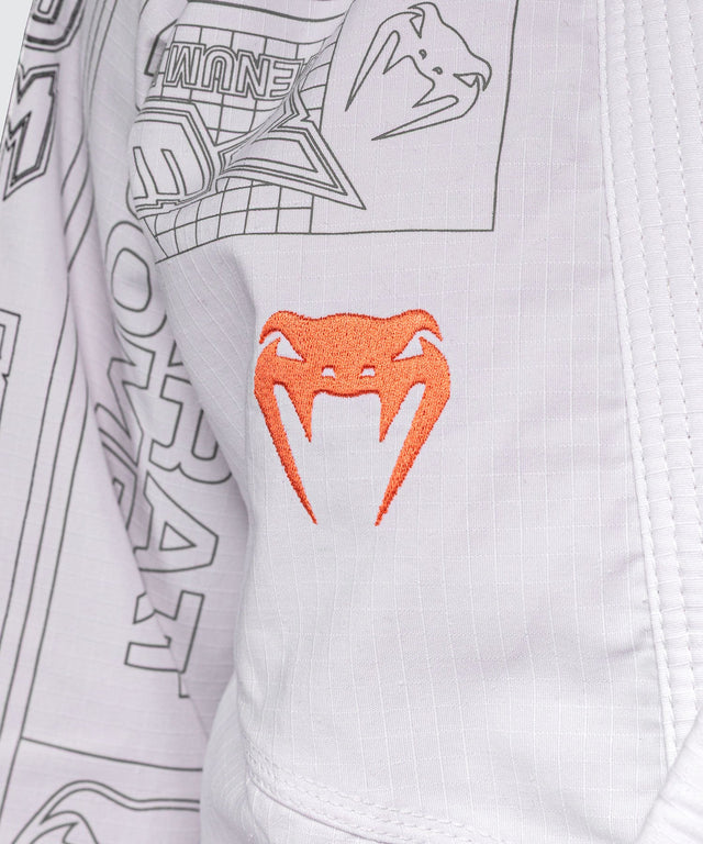 Venum x Karate Combat - Kimono BJJ - Alb/Gri