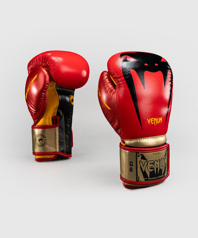 Venum Bokshandschoenen Giant 3.0 - Rood/Geel/Goud