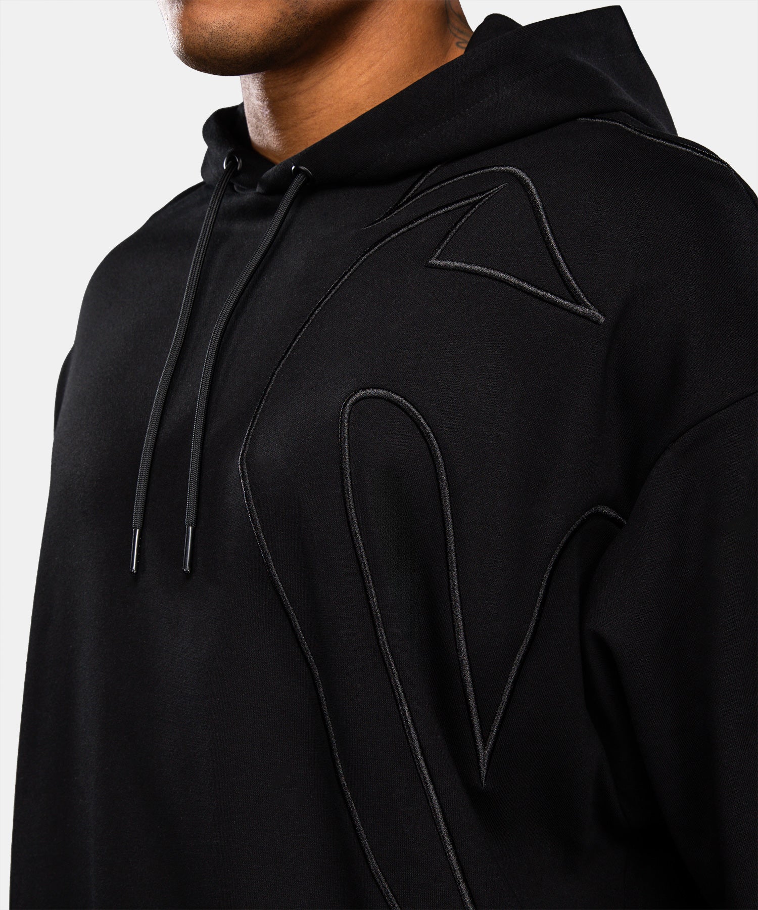 Venum Hoodie Giant 3D – Černá