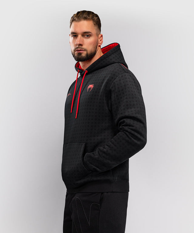 Venum Hoodie x Roger Gracie – Černá/Červená