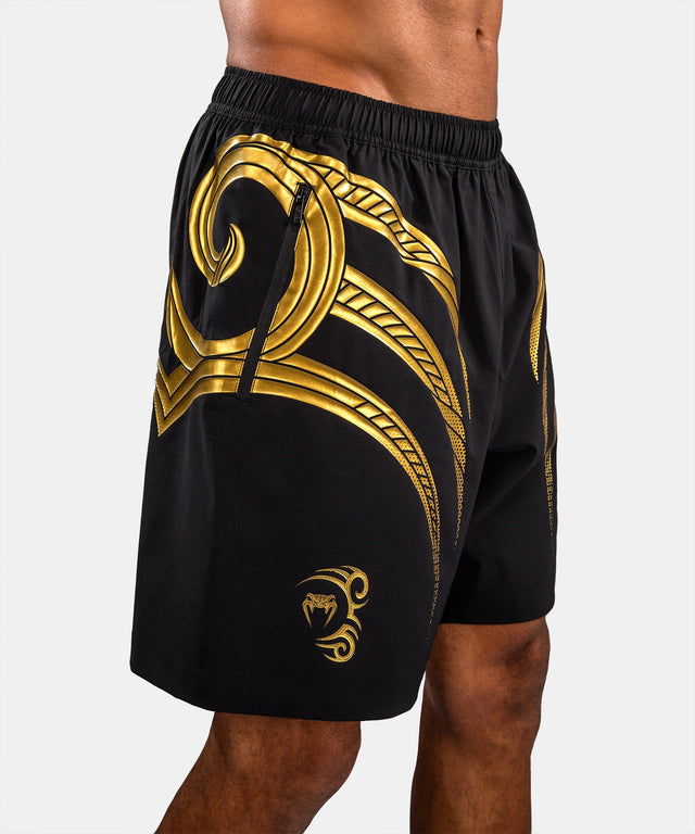 Pantaloncini da allenamento Venum x Mike Tyson Tiger – Nero/Oro
