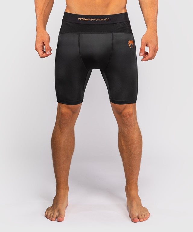 Mallas de compresión Venum G-Fit Revolution G-Fit Vale Tudo – Negro/Cobre