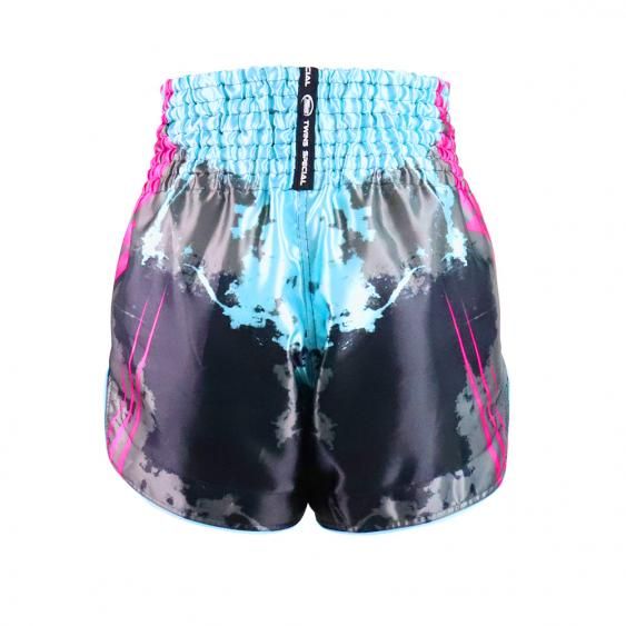 Pantalones de Muay Thai Twins TTBL Candy – Rosa/Negro