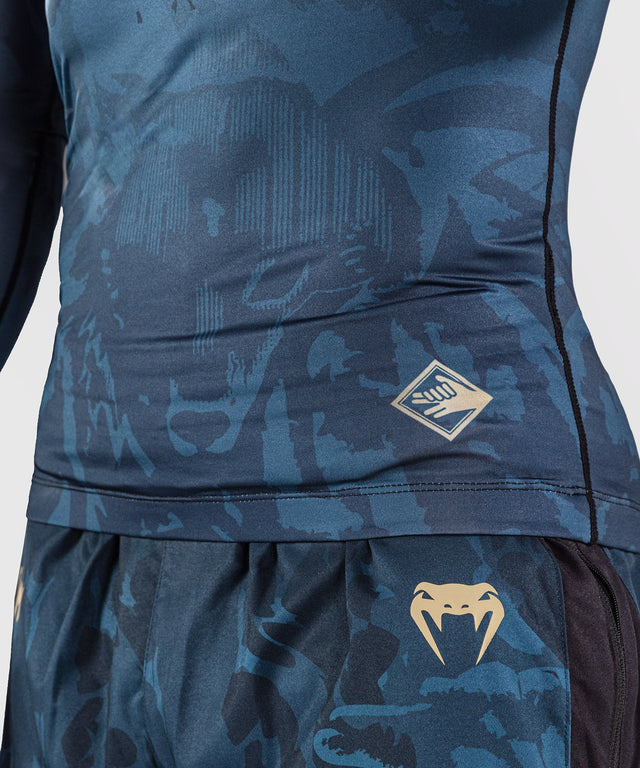Rashguard Venum Jujutsu Kaisen Fushiguro Manga Larga – Azul