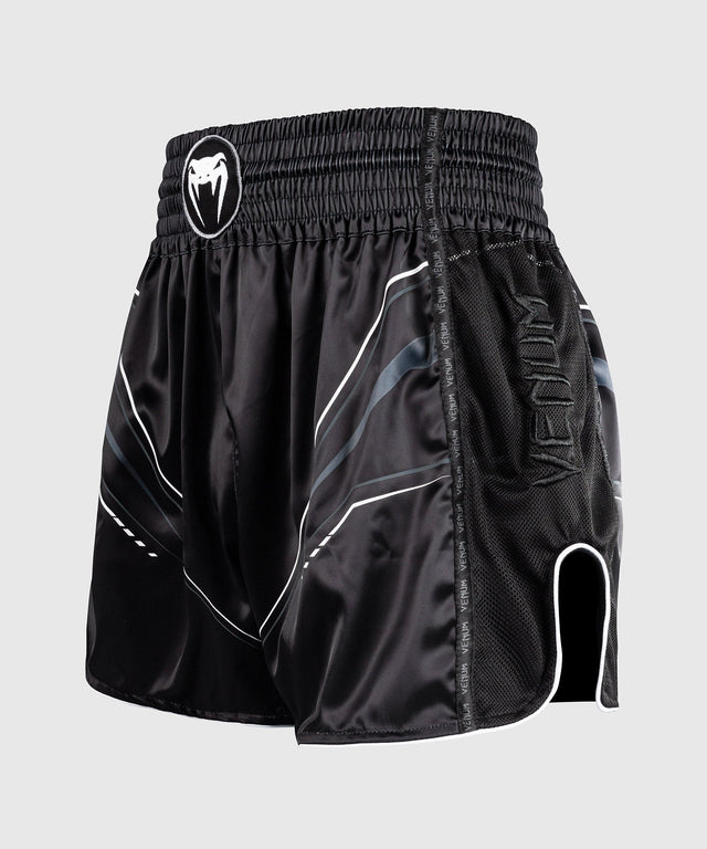 Calções de Muay Thai Venum Streamline – Preto/Branco