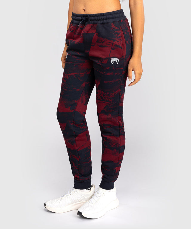 Pantaloni da allenamento Venum UFC Zenith da donna - Blu navy/Bordeaux/Argento