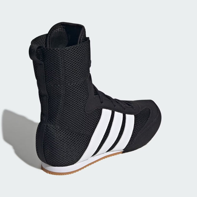Botas de boxeo Adidas Box Hog Classic niños - Negro/Blanco