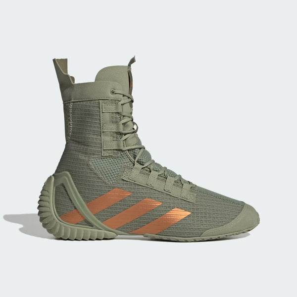 Botas de boxeo Adidas Speedex 23 - Verde/Naranja
