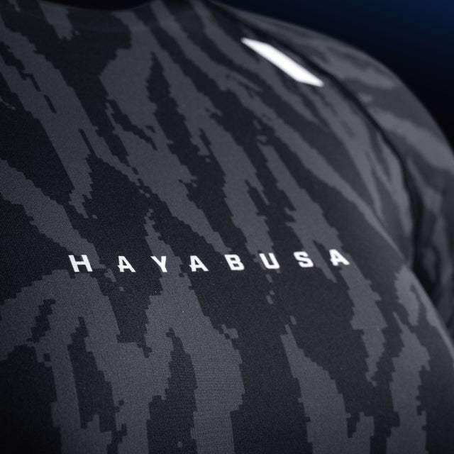 Rashguard Hayabusa Apex Vantage Manga Larga Mujer - Negro