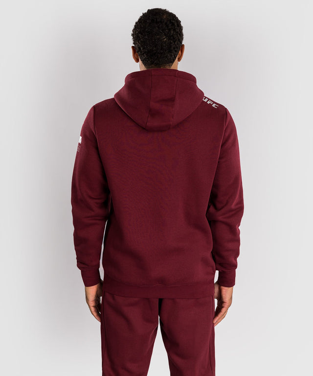 Camisola com capuz Venum UFC Zenith – Vermelho Borgonha