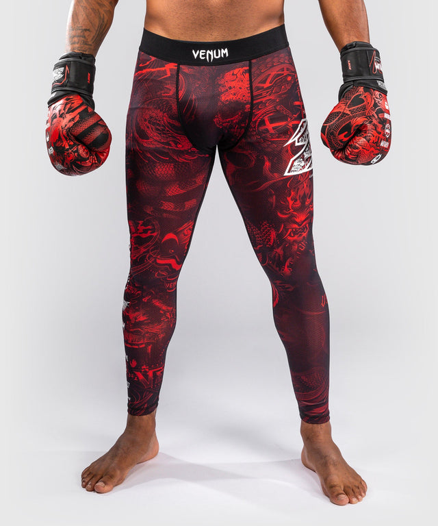 Mallas de compresión Venum 20th Anniversary – Negro/Rojo