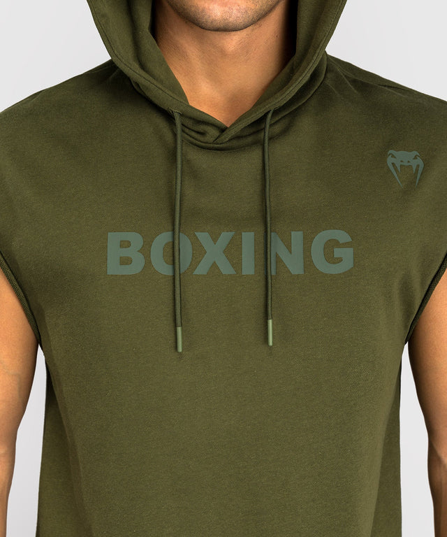 Sudadera sin mangas Venum Boxing VT – Verde militar