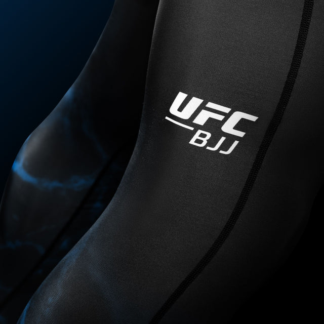 Hayabusa x UFC BJJ Compression Shorts – Black/Blue