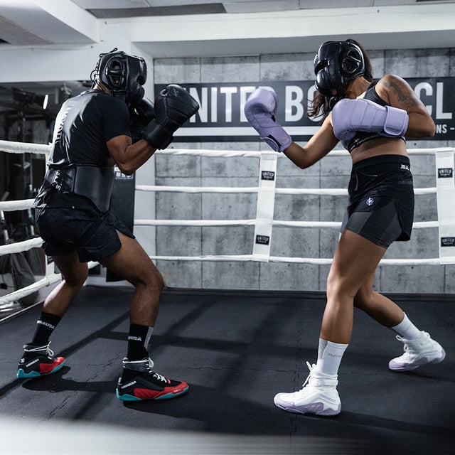 Hayabusa Boxningsskor Talon - Vit/Lavendel