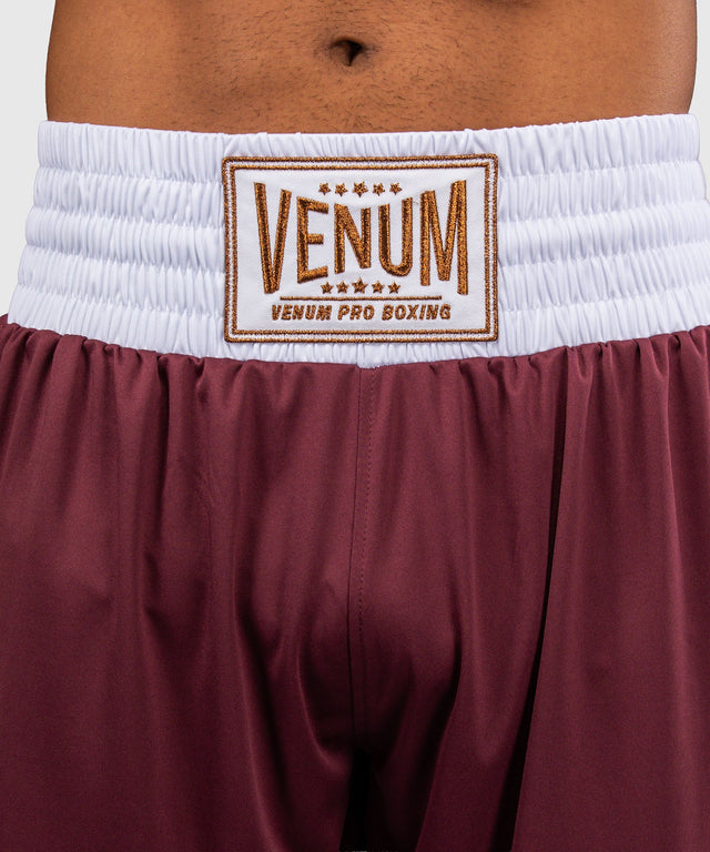 Pantalones de boxeo Venum Classic – Burdeos