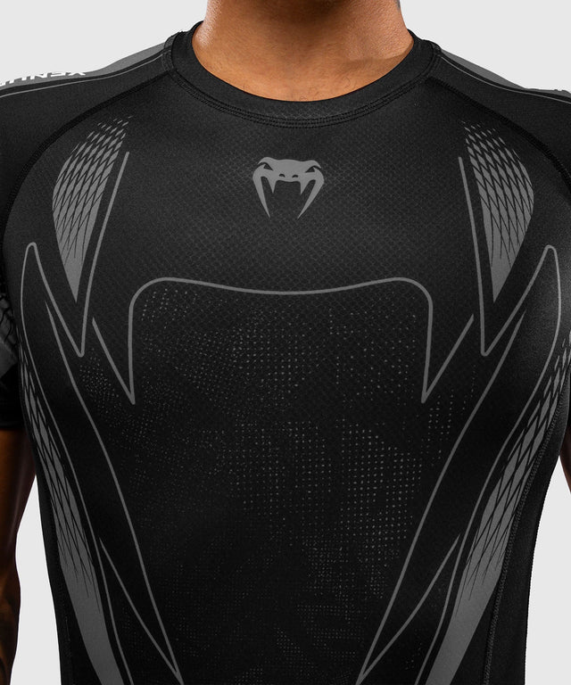 Venum Rashguard Amazonia Reborn Short Sleeves – Black/Grey