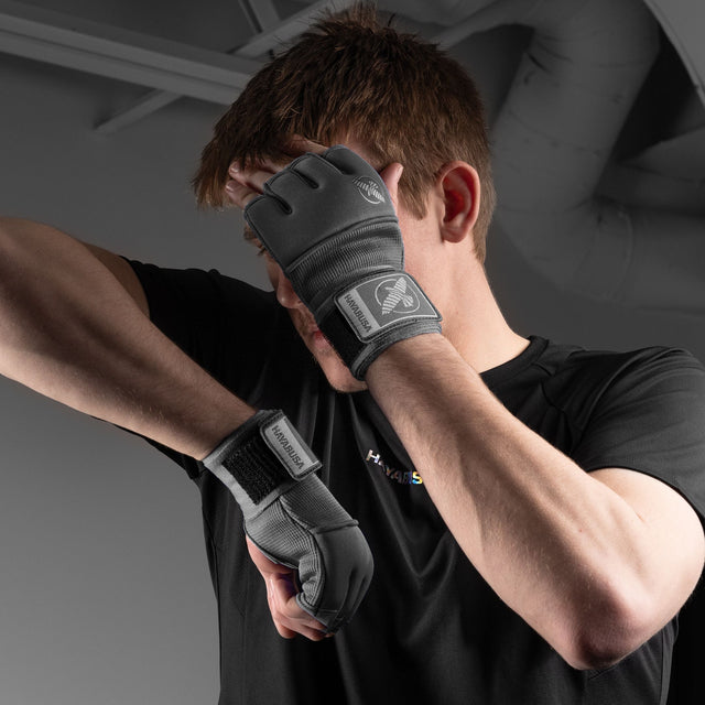 Bandaje de box Hayabusa Deluxe Quick – Gri