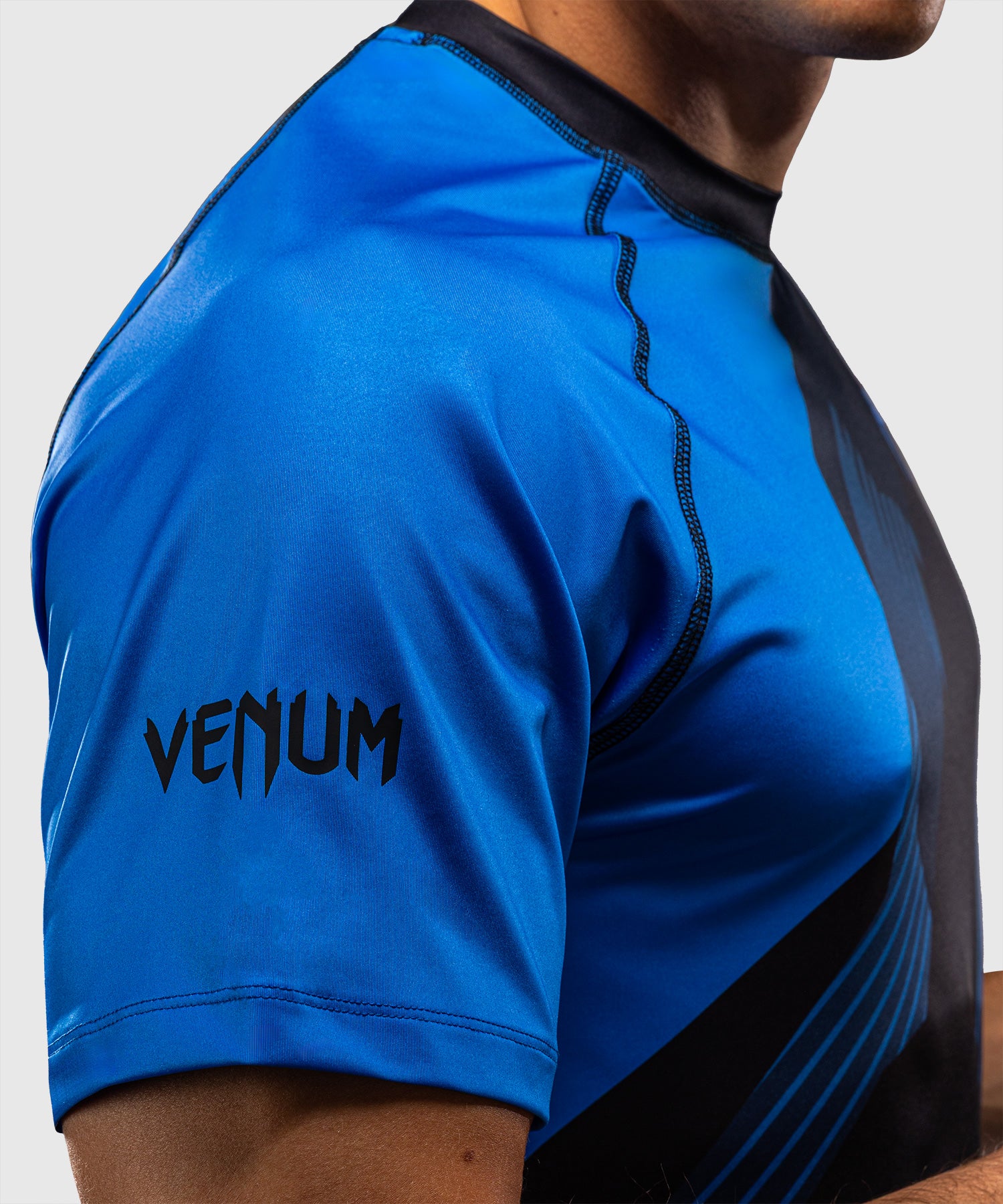 Venum T-Shirt No-Gi 6.0 - Preto/Azul