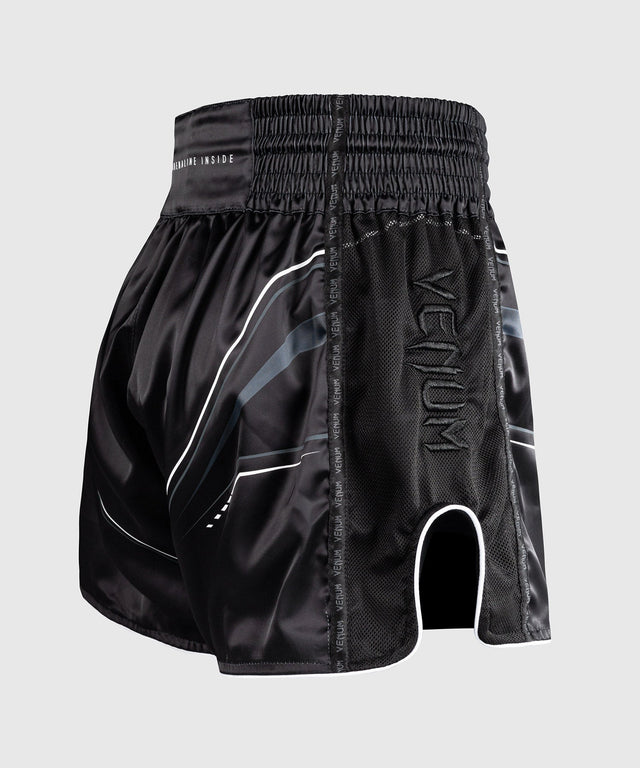 Calções de Muay Thai Venum Streamline – Preto/Branco