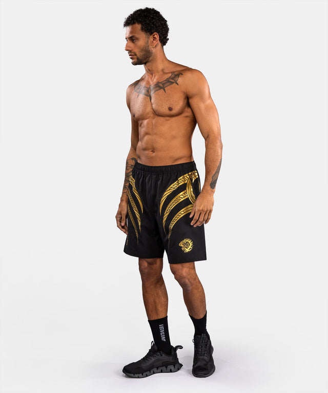 Pantaloncini da allenamento Venum x Mike Tyson Tiger – Nero/Oro