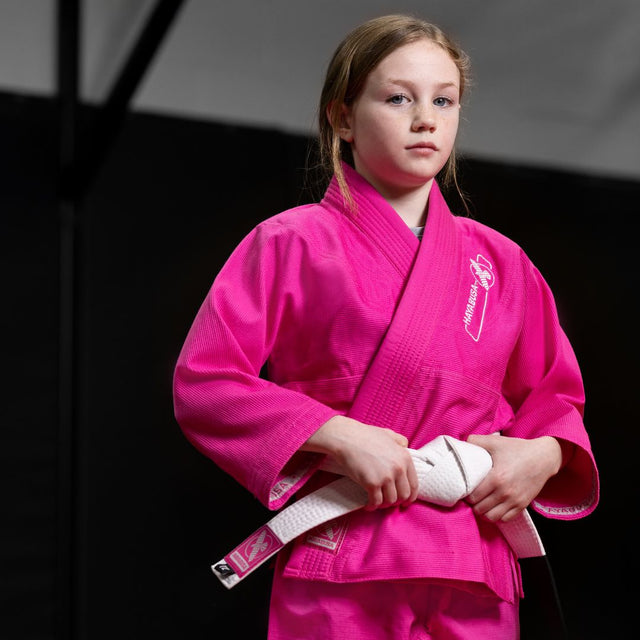 BJJ kimono Hayabusa Essential – Dětské – Růžové