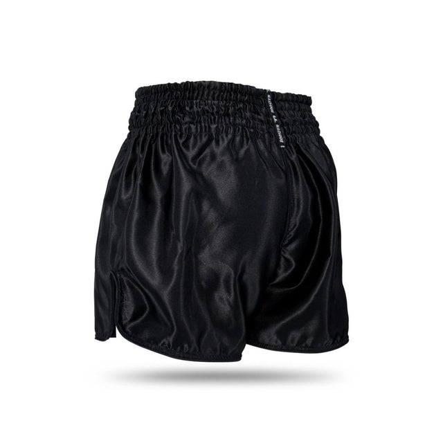 Shorts de kickboxing Booster Thunder – Noir/Jaune