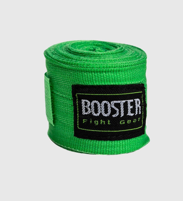 Bandaże bokserskie Booster – Fluo Zielone