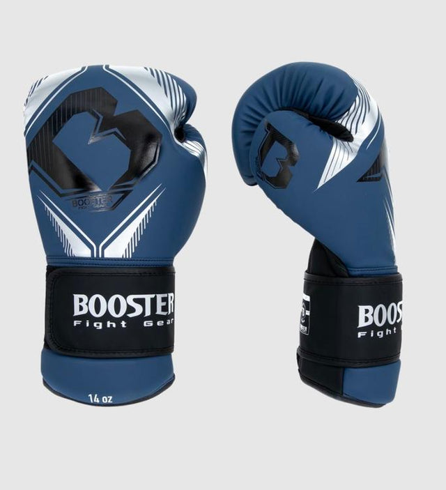 Guantoni da boxe Booster Bangkok – Blu/Argento/Nero