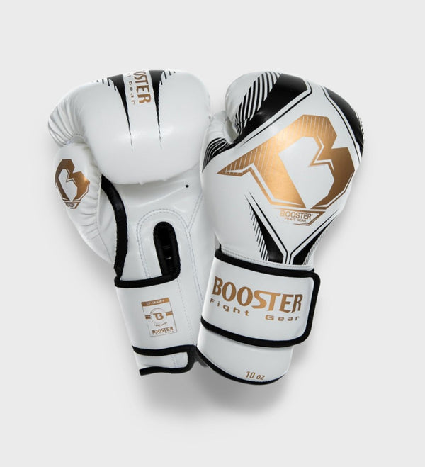 Booster Boksehandsker Bangkok – Hvid/Sort/Guld