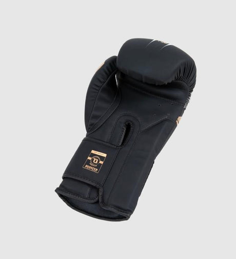 Boxerské rukavice Booster Bangkok – Černé/Zlaté