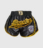 Shorts de kickboxing Booster Retro Slugger 1 – Noir/Jaune