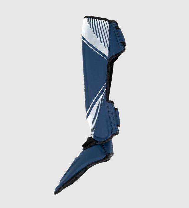 Espinilleras Booster Bangkok – Azul/Plata/Negro