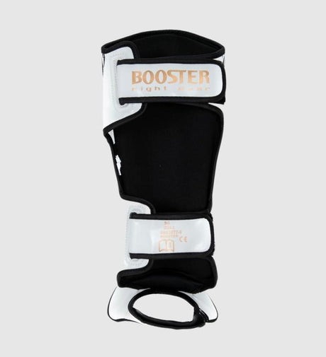 Booster Shin guards Bangkok – White/Black/Gold – Shin guards