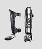 Tibiere Booster Kickboks V3 – Negru/Argintiu – Tibiere