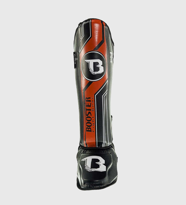 Booster Benskydd V9 - Svart/Röd - Benskydd