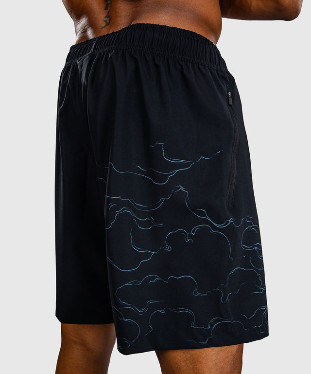 Venum Træningsshorts Thunder Dragon – Sort/Grå/Kobber