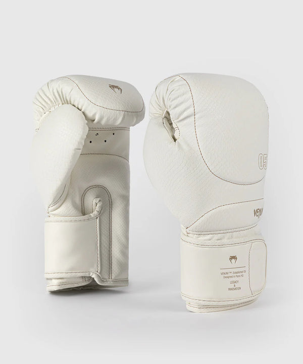 Gants de boxe Venum Impact Evo Scales – Ivoire Blanc