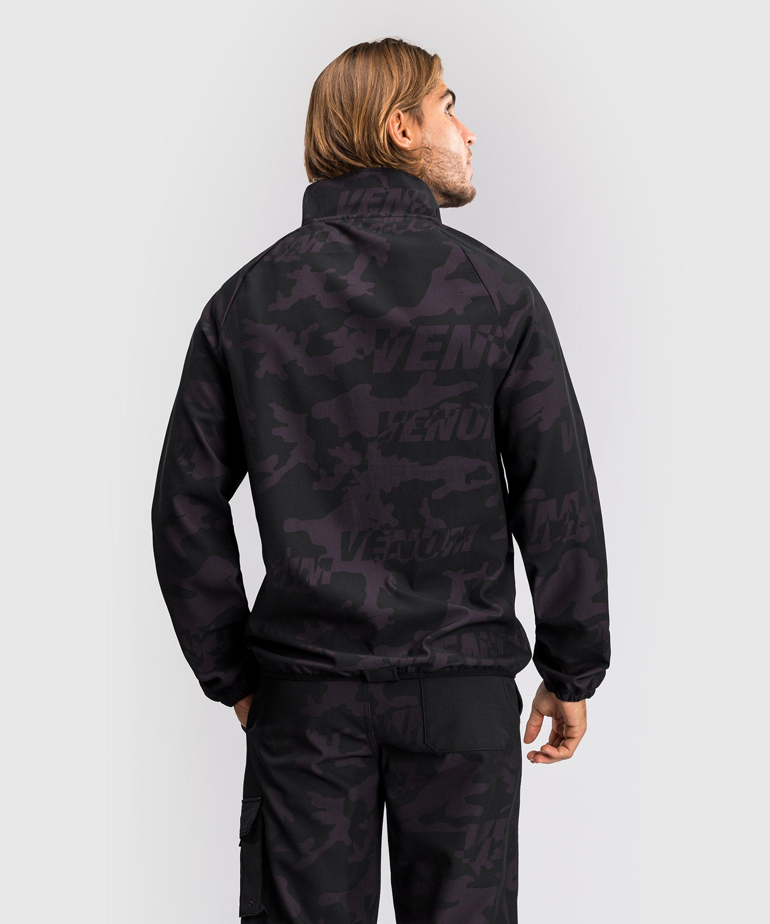 Giacca da allenamento Venum Trooper – Nero/Viola