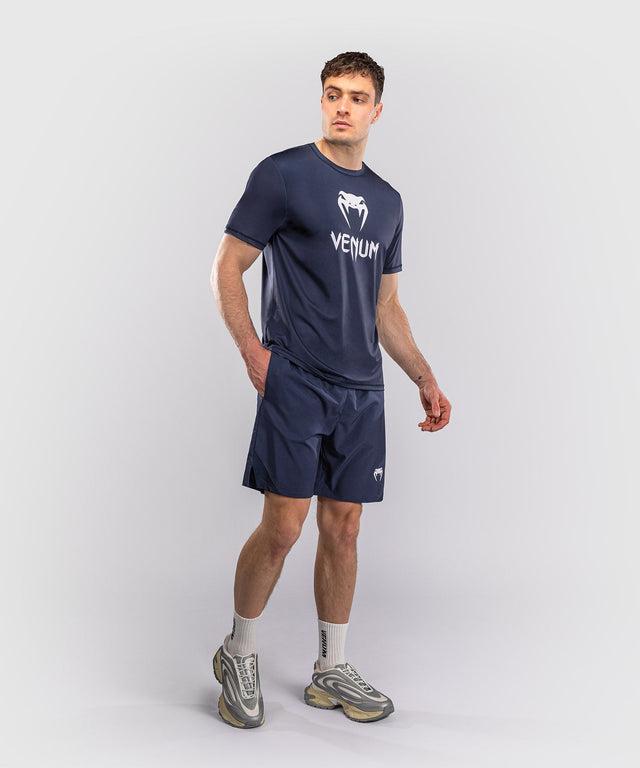 Venum T-shirt Classic Dry Tech – Marineblå/Hvid