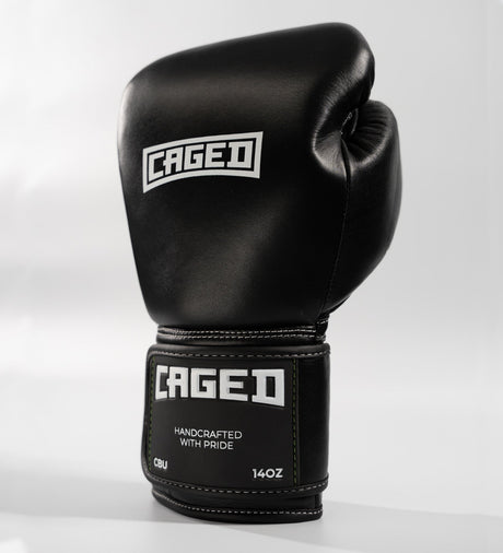 Guantes de boxeo Caged X Series – Negro/Blanco