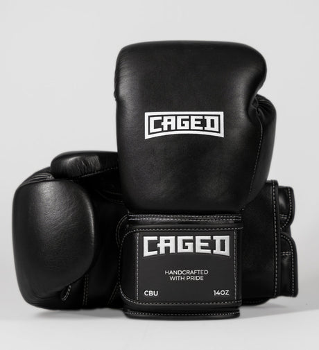 Guantes de boxeo Caged X Series – Negro/Blanco