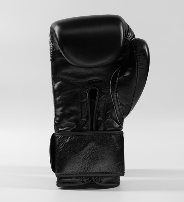Caged Boxhandschuhe 'X' Series – Schwarz/Schwarz – Boxhandschuhe