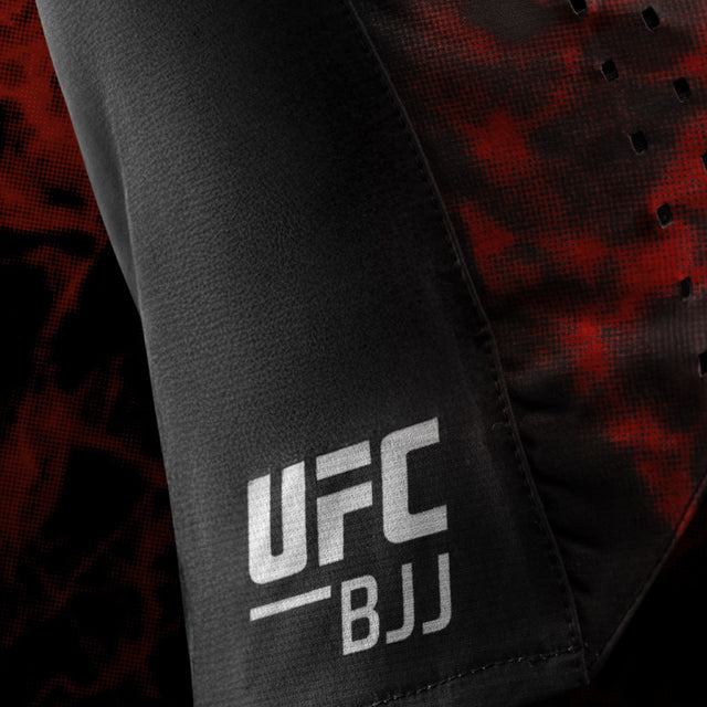 Hayabusa x UFC BJJ MMA-shorts til kvinder - Sort/Rød