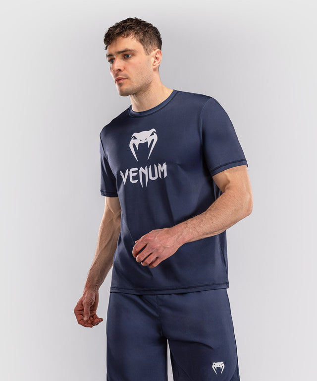 Venum T-shirt Classic Dry Tech – Marineblå/Hvid