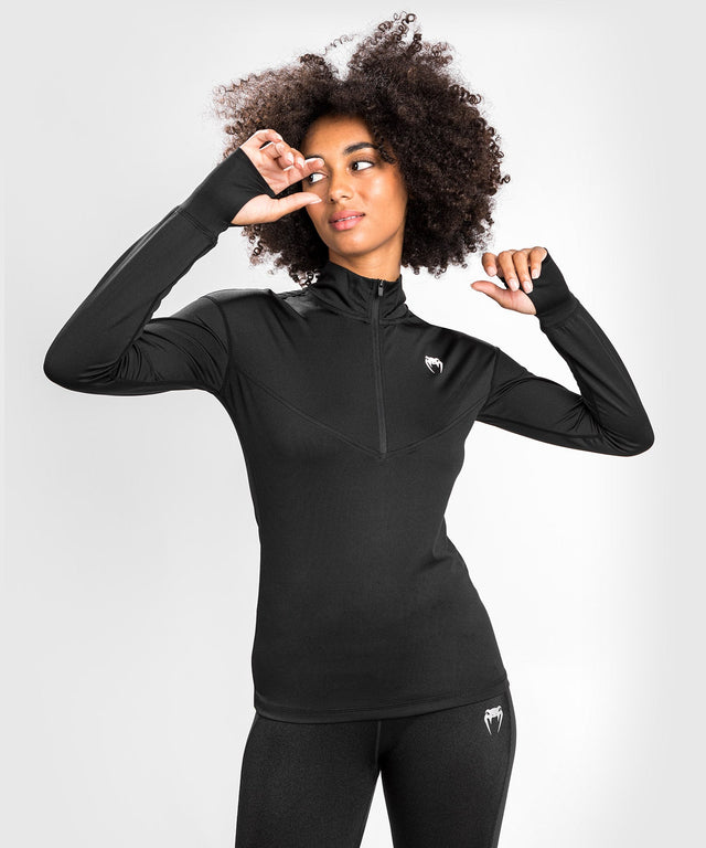 Venum Long Sleeves Essential – Černé