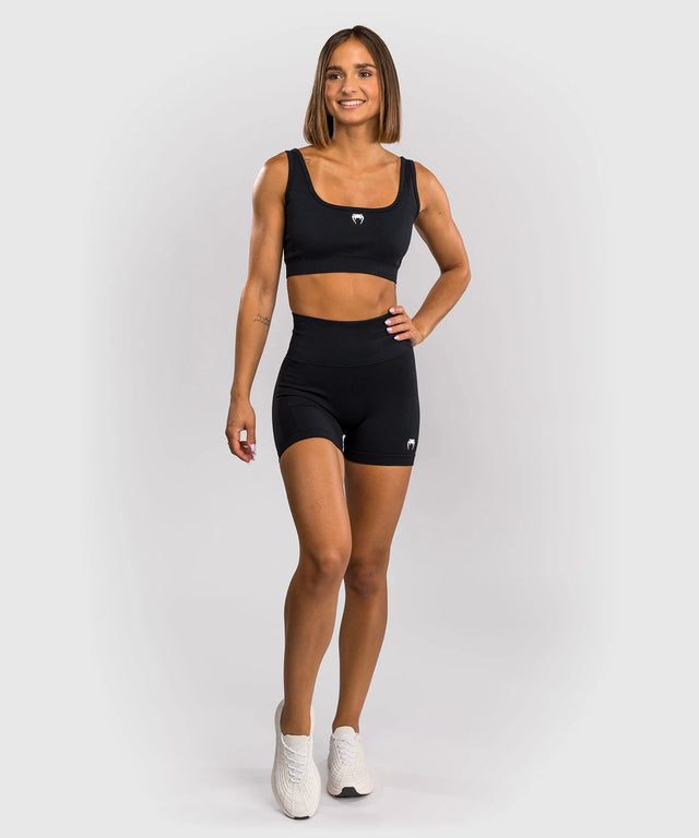Venum Dames Sculpt Compressie Shorts - Zwart/Wit